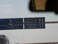 Driving to airport