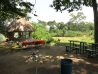Queen Elizabeth National Park border to D.R. of the Congo