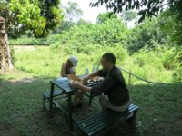 Queen Elizabeth National Park border to D.R. of the Congo